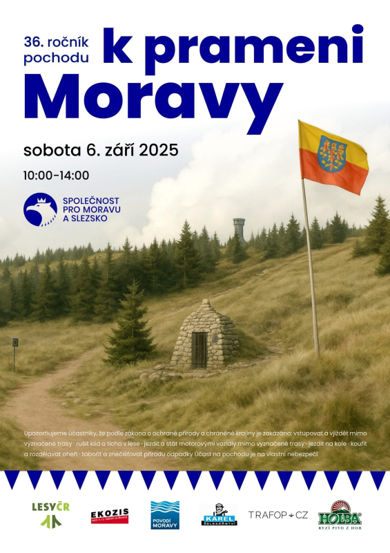36. ročník pochodu k prameni Moravy