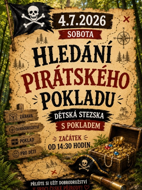 Aktuality - Hledání pirátského pokladu