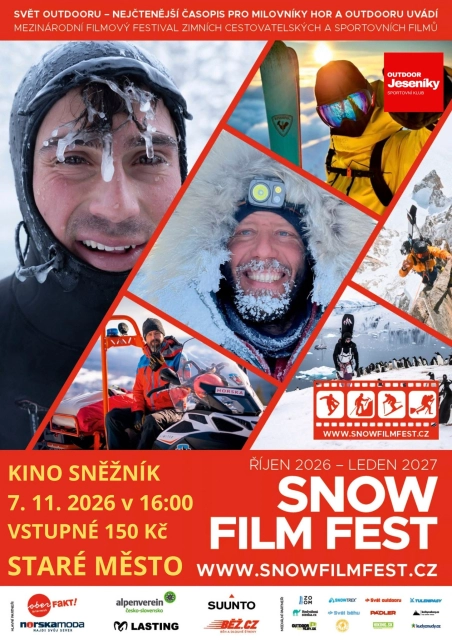 Aktuality - Snow Film Fest 2026 Staré Město