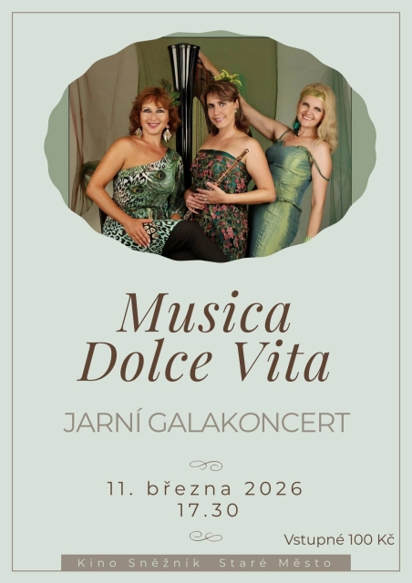 Aktuality - Musica Dolce Vita - Jarní galakoncert