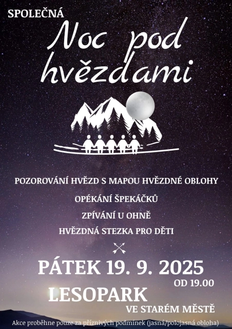 Aktuality - Noc pod hvězdami