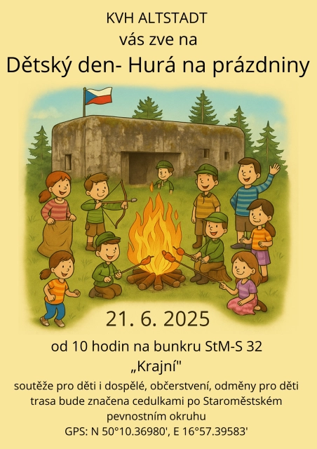 Aktuality - Dětský den - Hurá na prázdniny